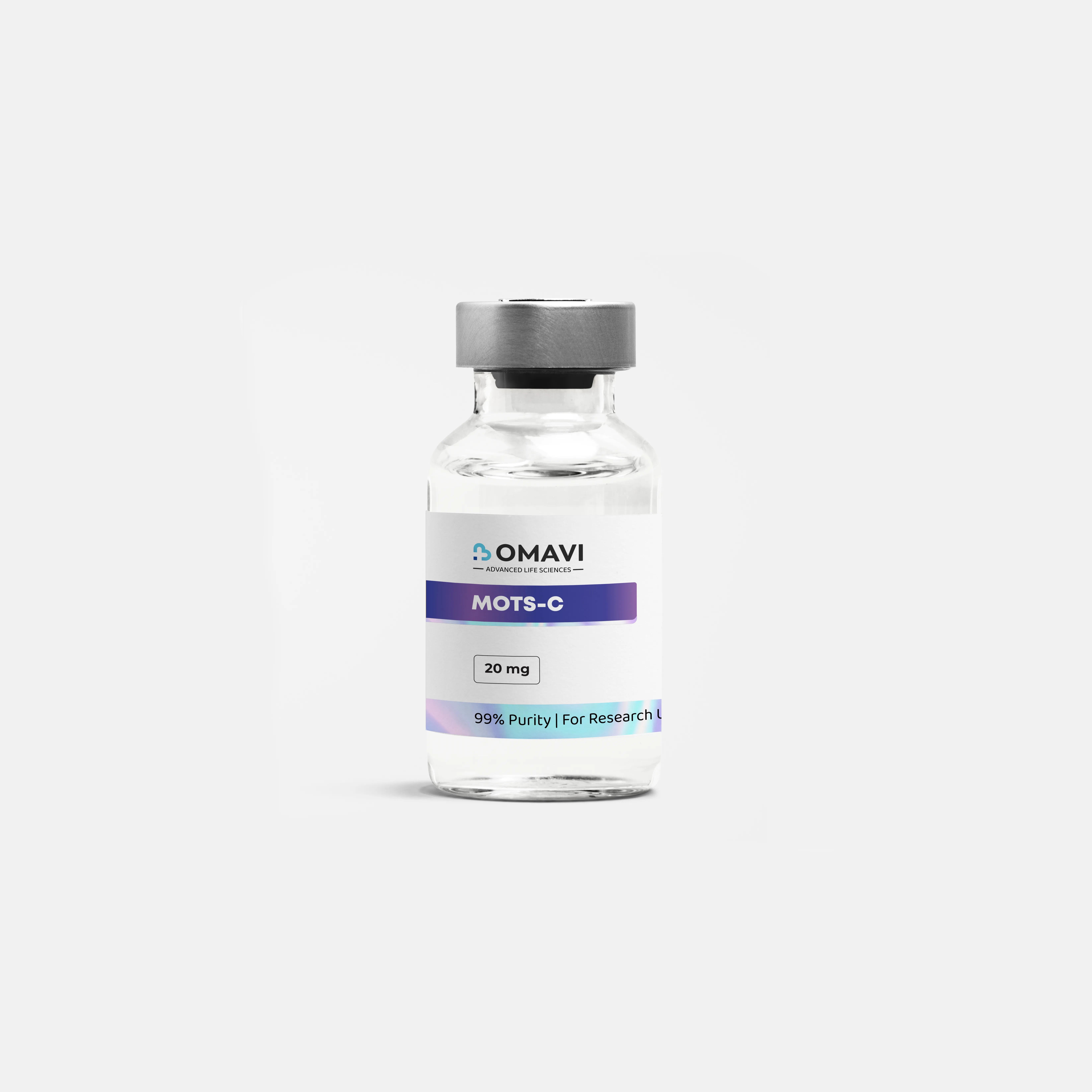 MOTS-C 20mg lab-verified & lab-tested research peptide powder vial UK — delivery included