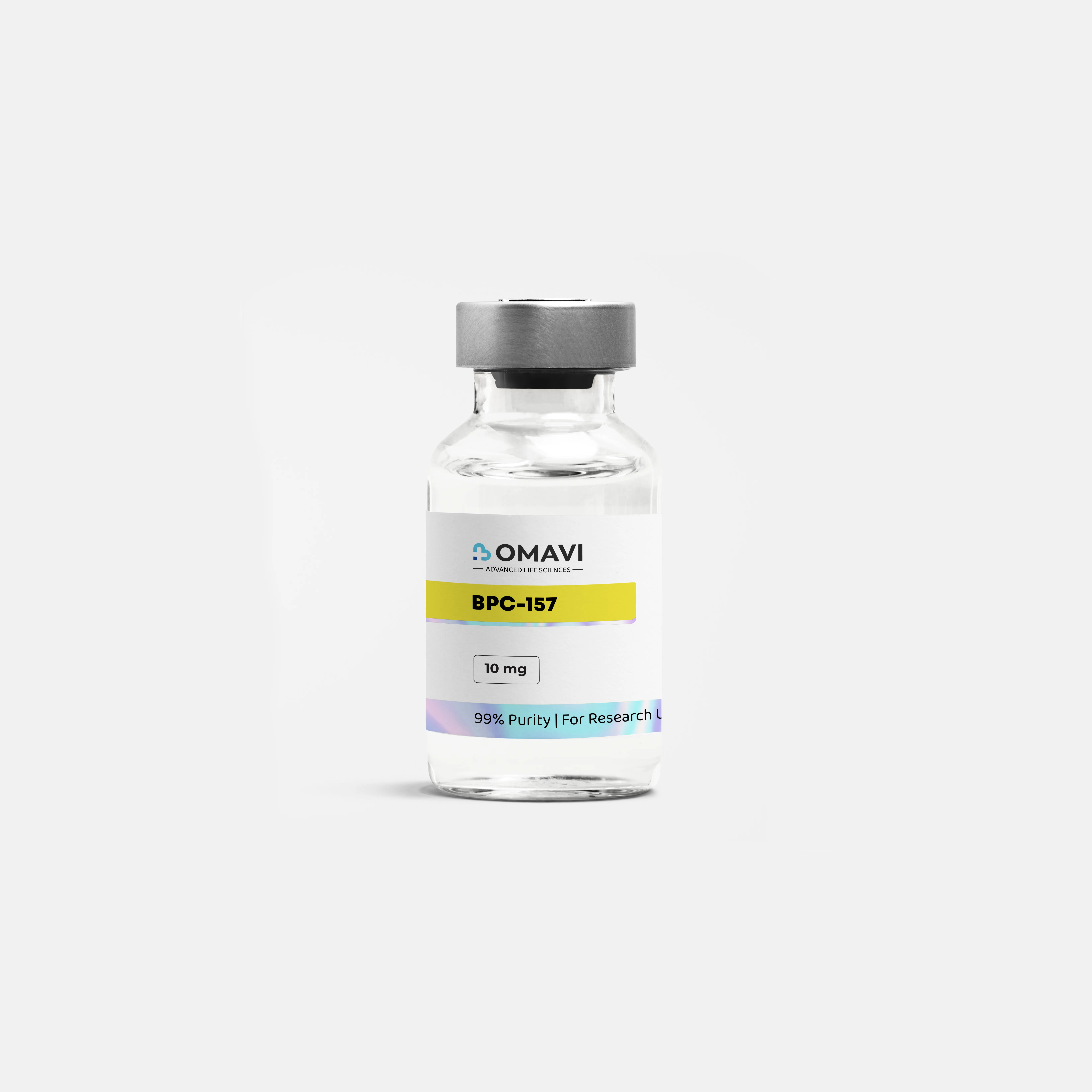 BPC-157 10mg lab-verified & lab-tested research peptide powder vial UK — delivery included