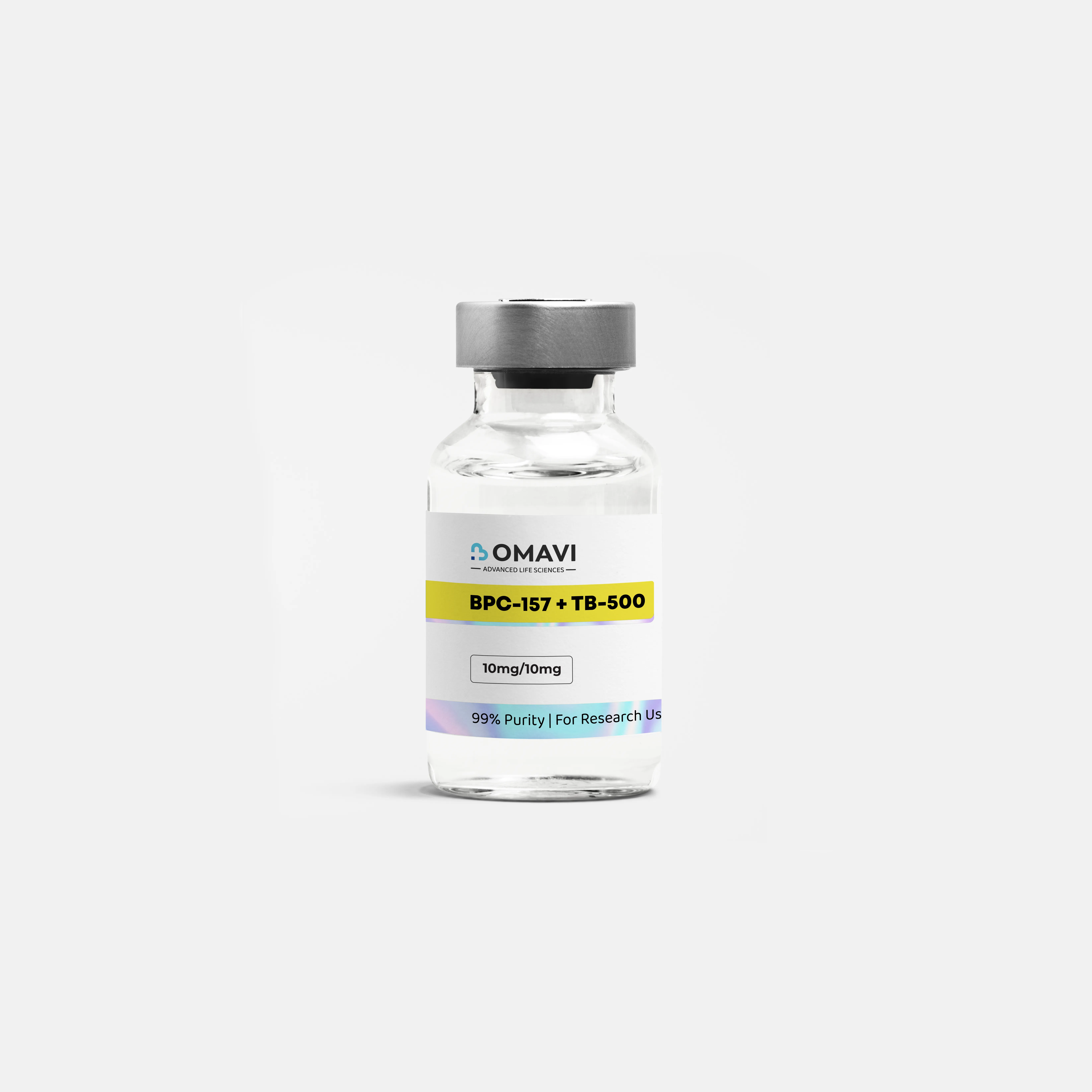 BPC-157 + TB-500-10-vials lab-verified & lab-tested research peptide powder vial UK — delivery included