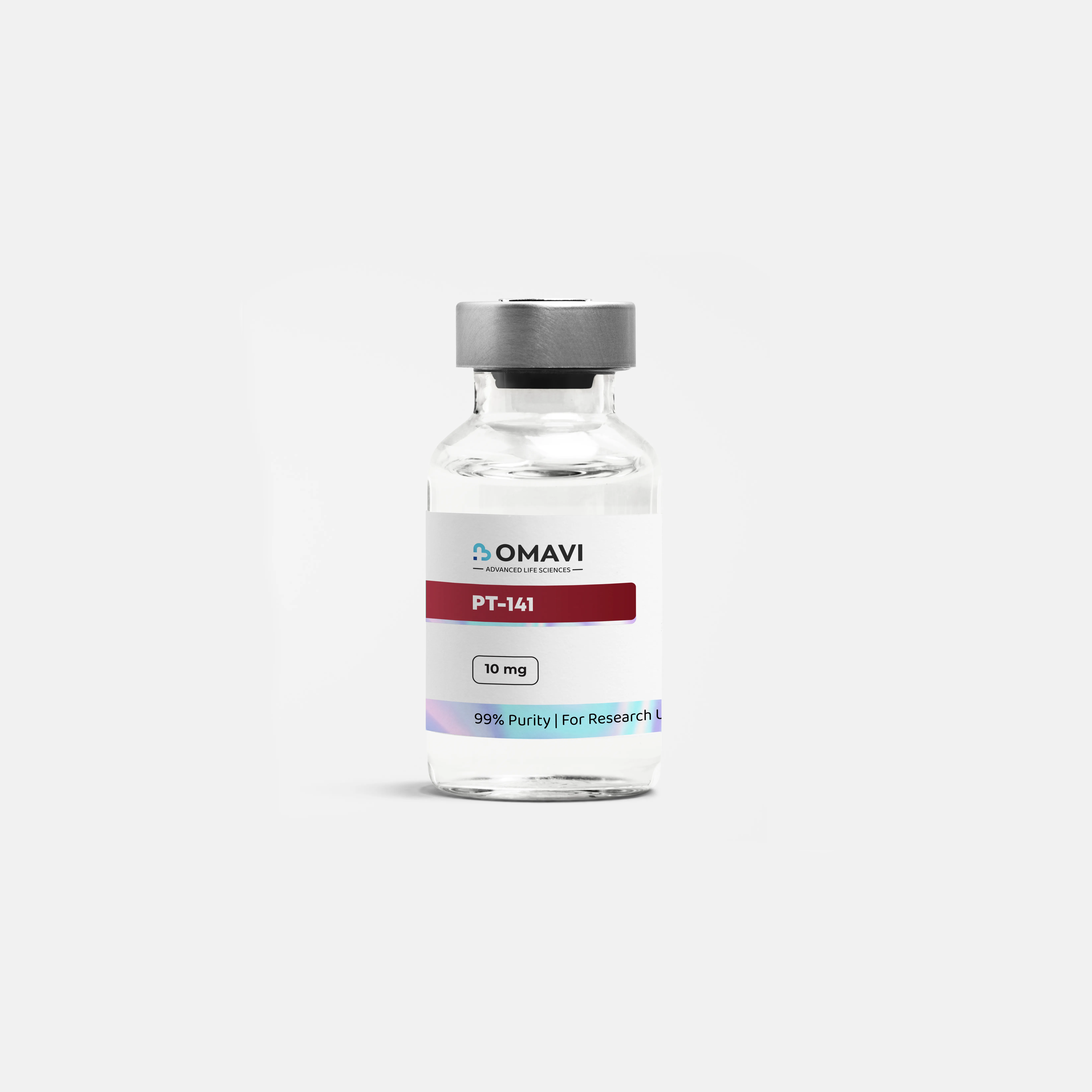 PT-141 10mg lab-verified & lab-tested research peptide powder vial UK — delivery included