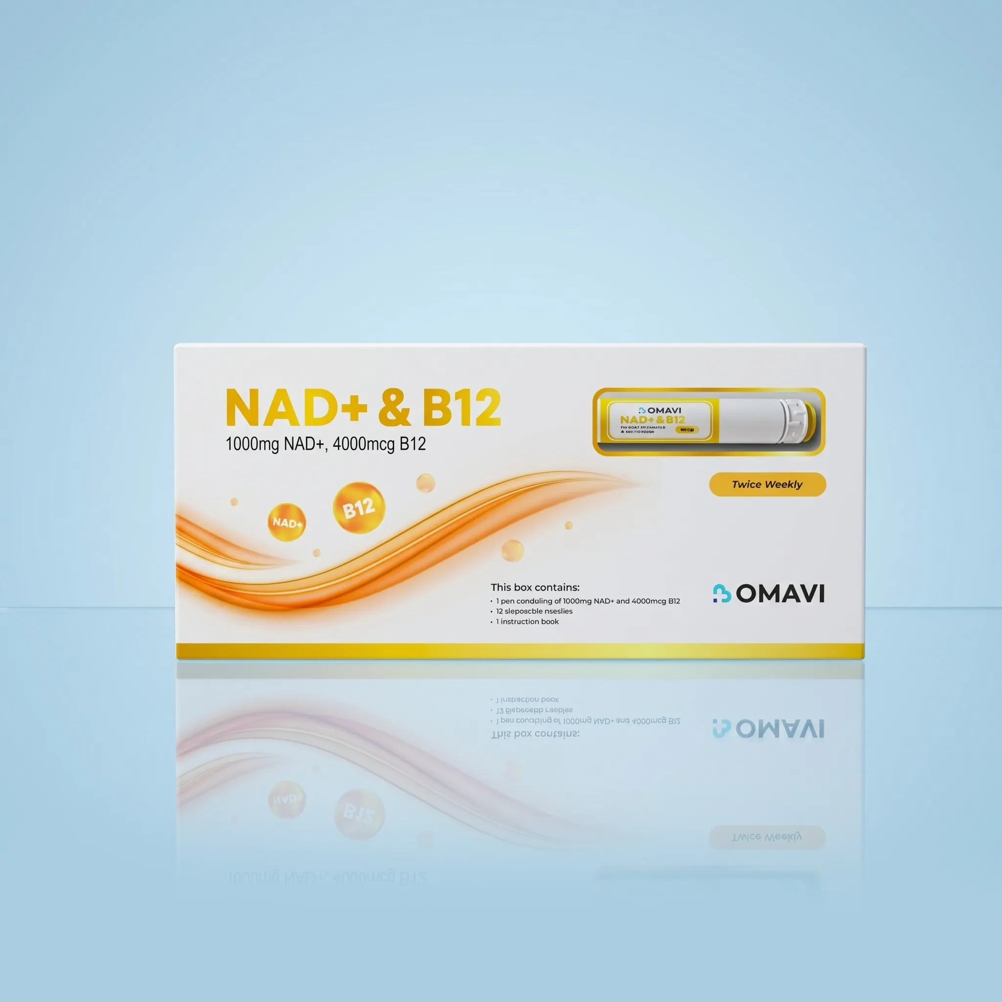 NAD+ lab-verified & lab-tested research pre-filled peptide pen UK — delivery included