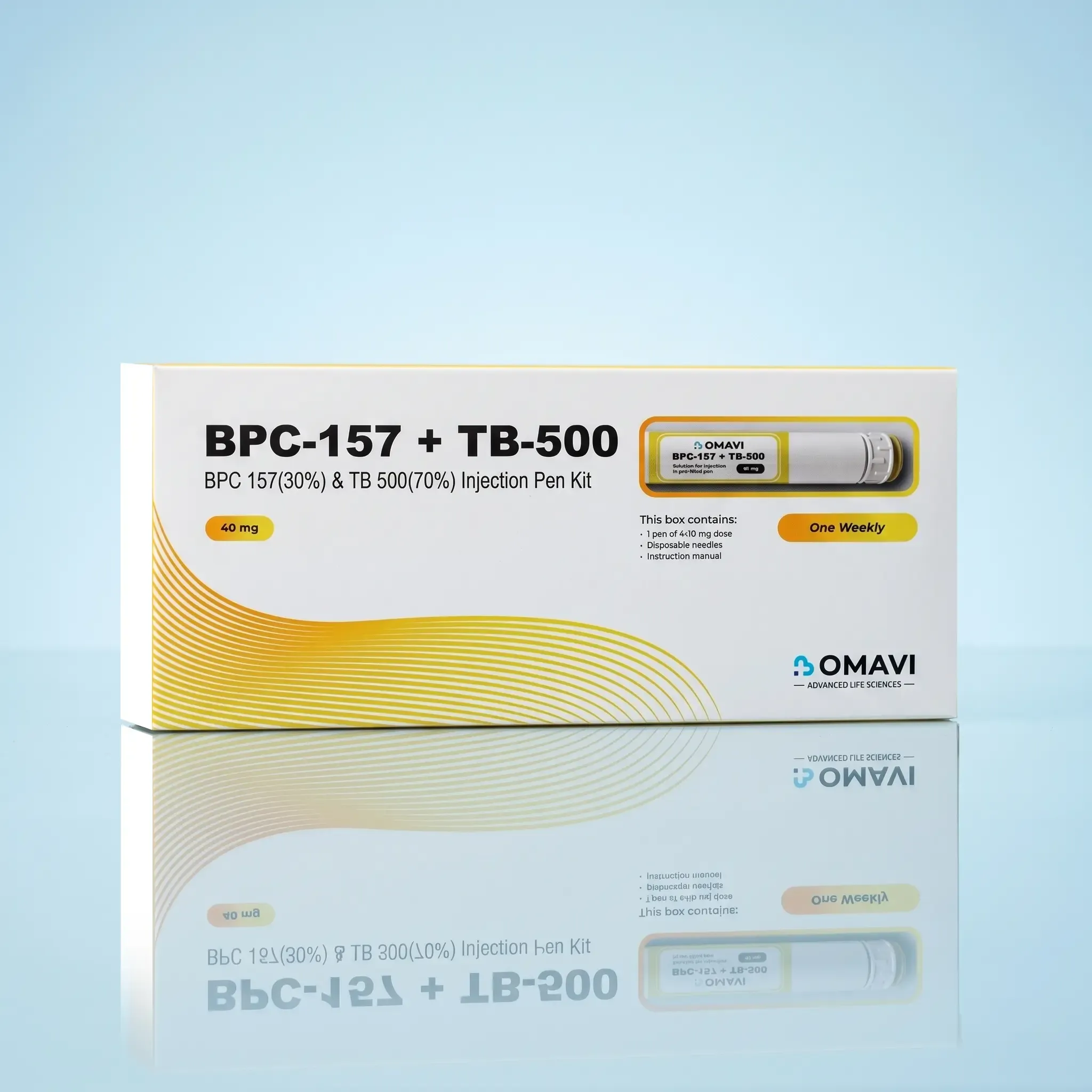 BPC-157 + TB-500 (Wolverine) lab-verified & lab-tested research pre-filled peptide pen UK — delivery included